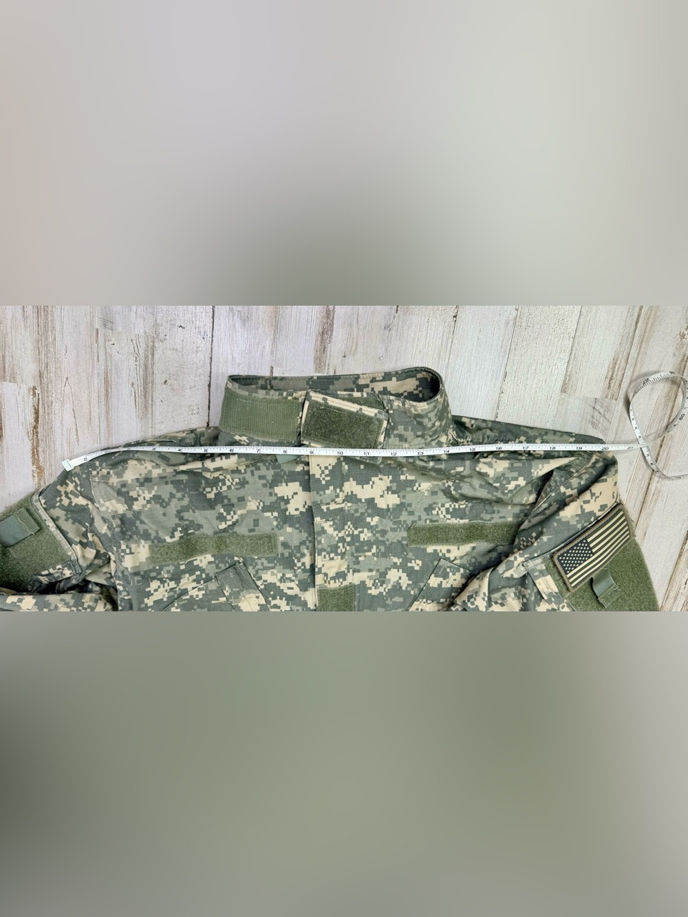 US Army Combat Jacket Adult Large Cargo Military Pockets Camo - Picture 9 of 12